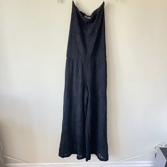 Fuzzi Strapless Lace Jumpsuit - Picture 4 of 9